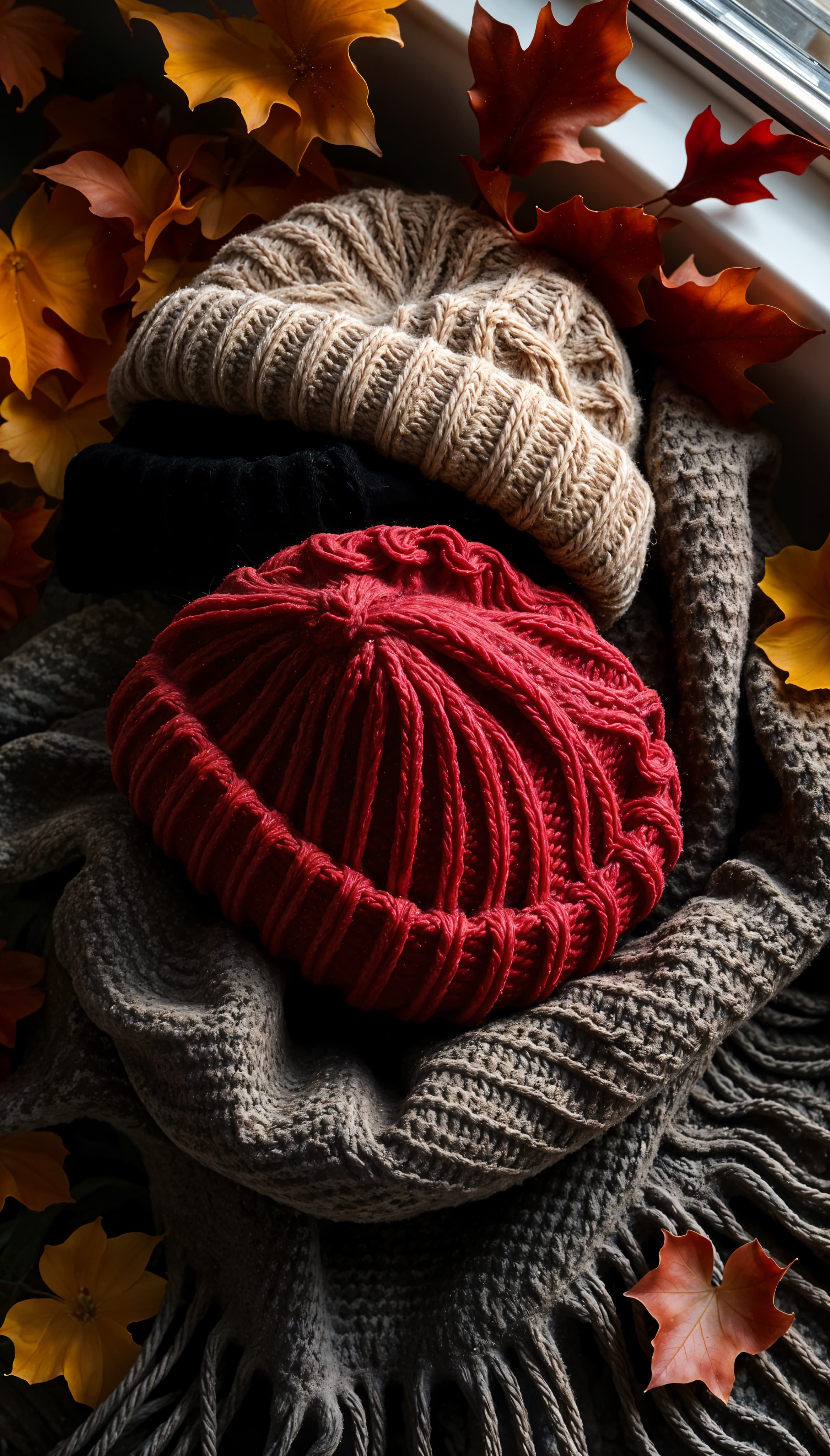 Handcrafted crochet work