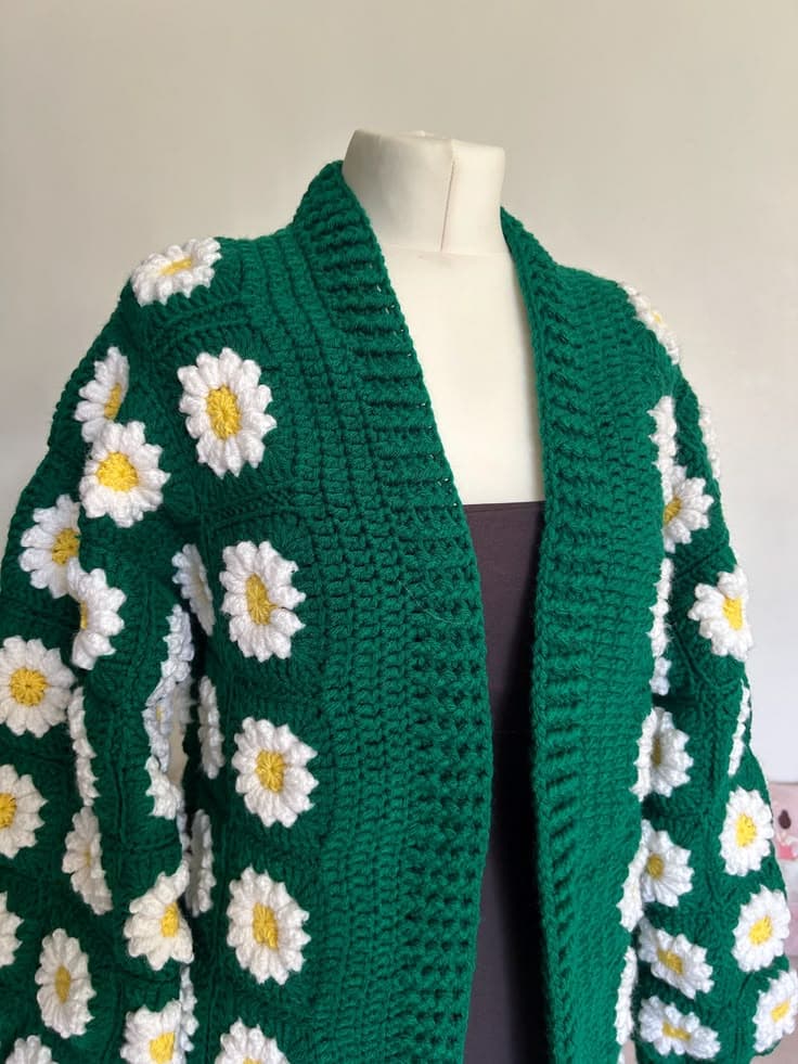 Crochet Cardigan view 2