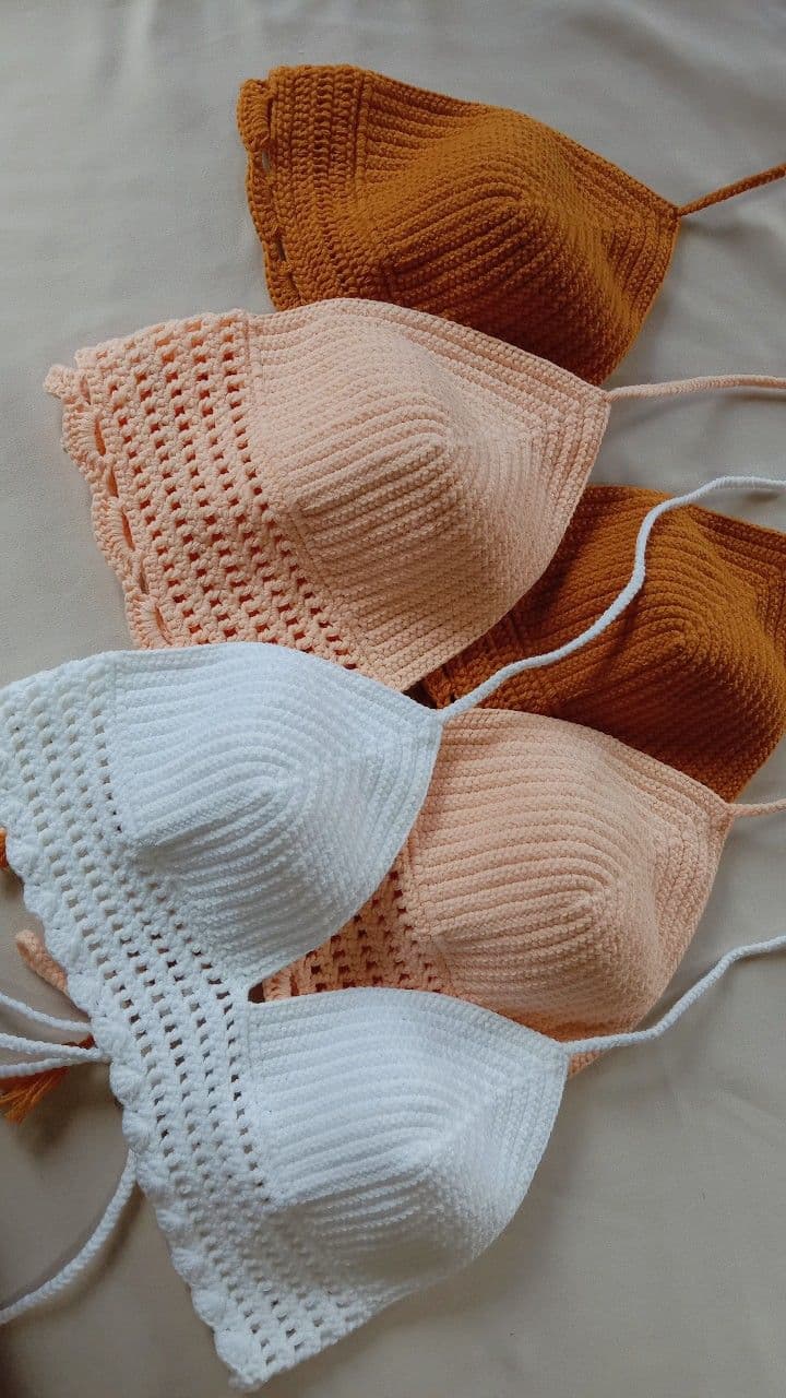 Crochet Crop Top view 2